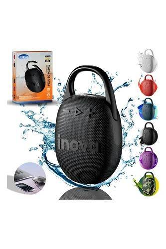 Caixa de Som Bluetooth 5.4 Portátil Potente IP67 com Gancho Preto 127/220V