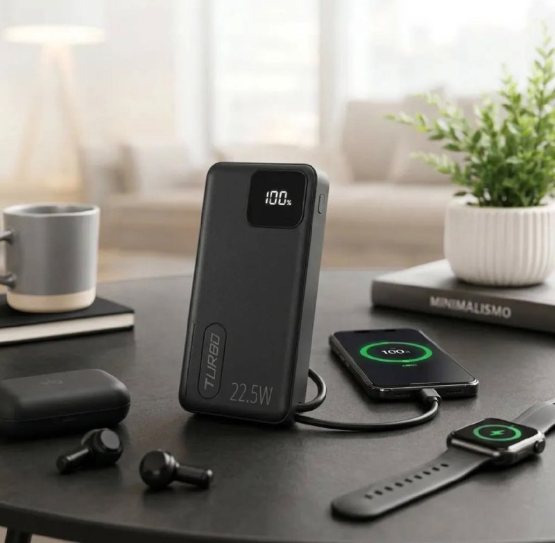 Power Bank Brasiliana Tech 10000mAh