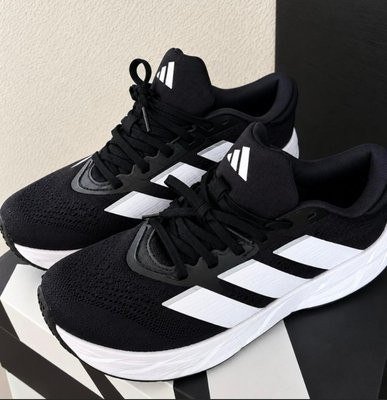 Tênis De Corrida Masculino Questar 4 adidas Preto Liso 41 Br
