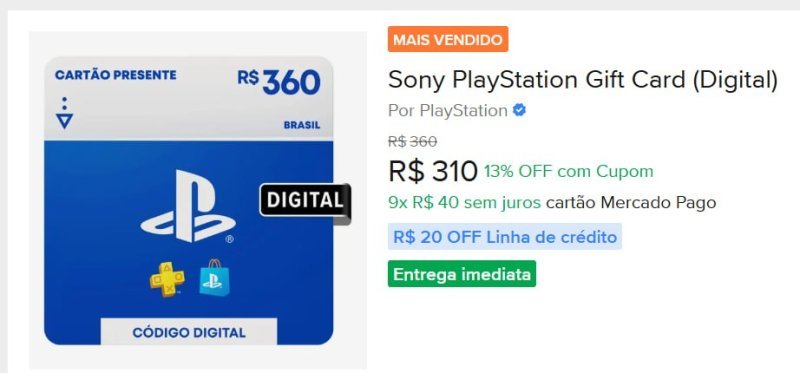 Sony PlayStation Gift Card (Digital)