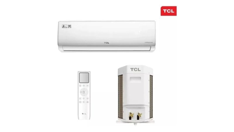 Ar Condicionado Tcl Split Hi Wall Elite Inverter 12.000 Btus Tac-12csgv-inv Frio 220v
