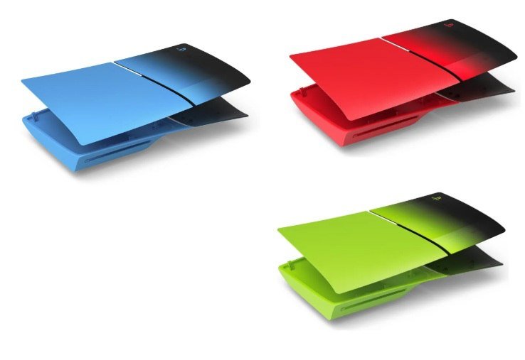 Tampa para PS5 Slim em cores variadas
