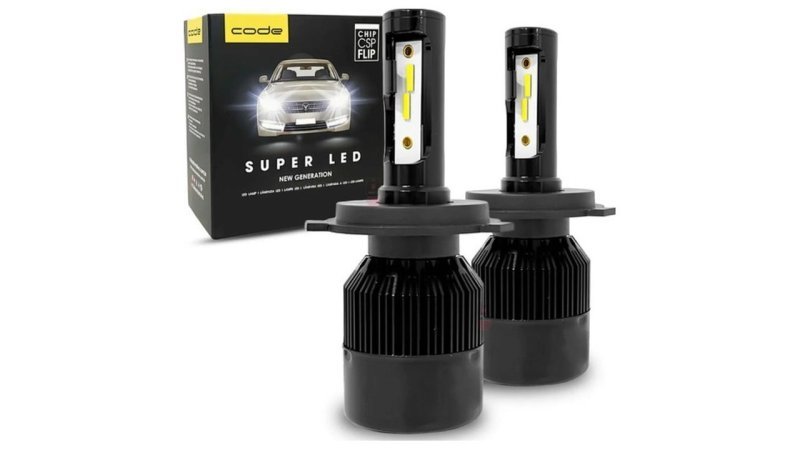 Kit Super LED Techone 12v 24v H1 H3 H4 H7 H8 H11 Hb3 Hb4 H27 H1 8000k