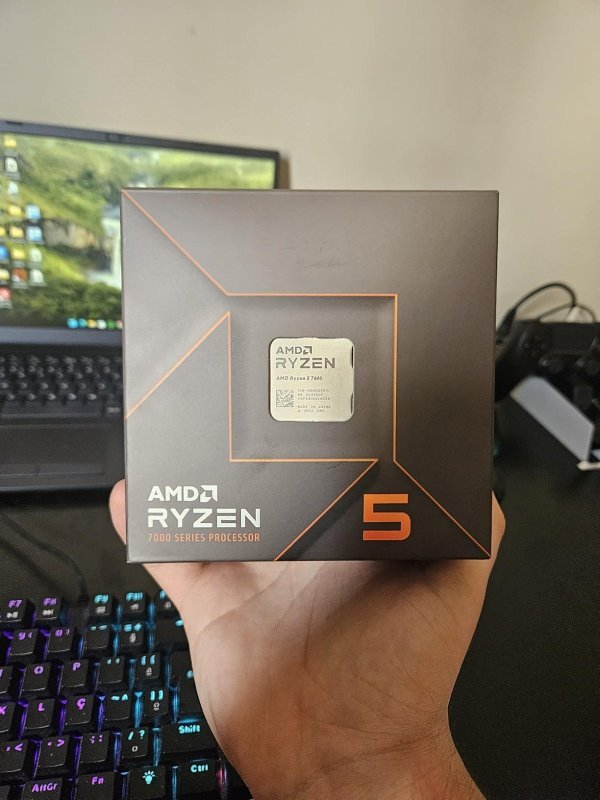 Processador AMD Ryzen 5 7600 4.0GHz (Turbo 5.2GHz) 38MB Cache AM5