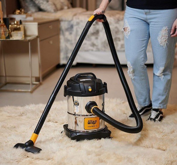 Aspirador Pó e Água WAP GTW Inox 1400W 12L 127v + Frete Grátis