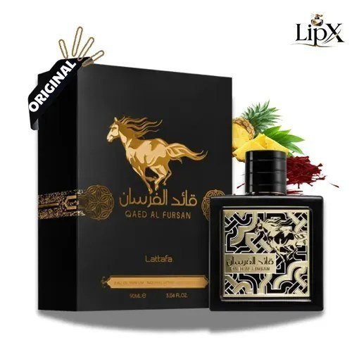 Perfume Árabe Qaed Al Fursan Lattafa Edp 90 Ml Masculino