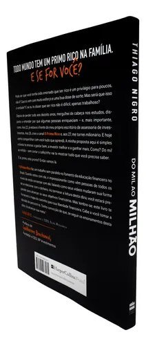 Livro Do Mil Ao Milhão Thiago Nigro 1ª Edição Sem Cortar O Cafezinho 2018