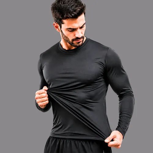 Camisa Manga Longa Uv 50 Proteção Masculino Sol Segunda Pele