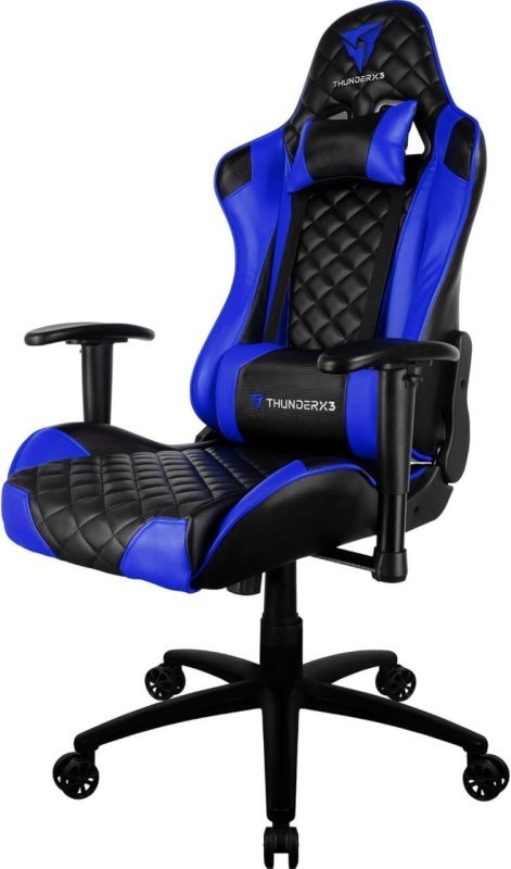 ThunderX3 Cadeira Gamer Profissional TGC12 - Preta/Azul
