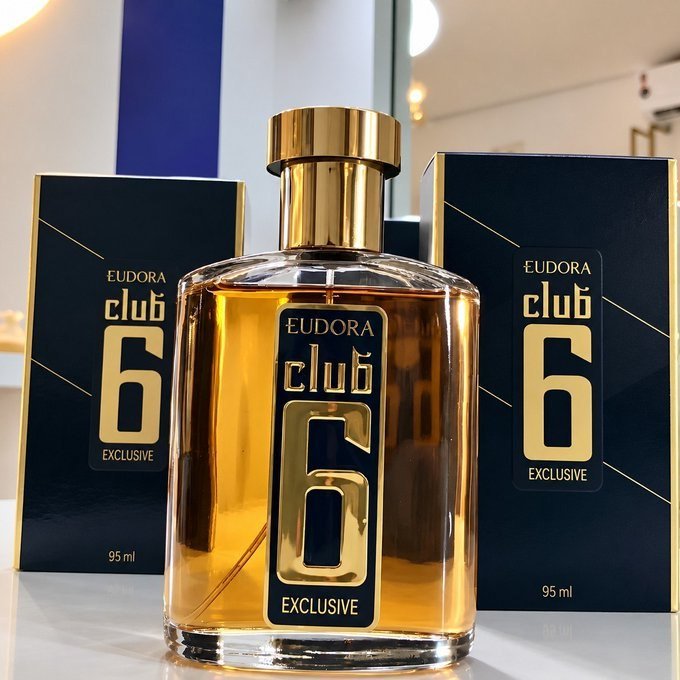 Perfume Eudora Club 6 Exclusive 95 mL + Frete Grátis