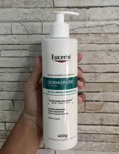 Eucerin Gel e Limpeza Antiacne DermoPure 400ml