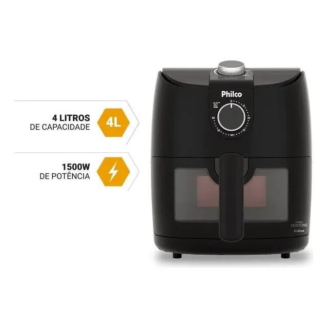 Fritadeira Air Fryer Philco 4L Redstone 1500W PAF40A – 127V
