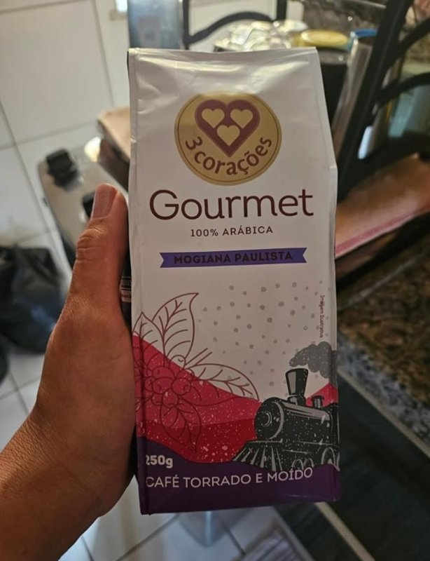 3 Corações Café Torrado e Moído Gourmet Cerrado Mineiro, 250G