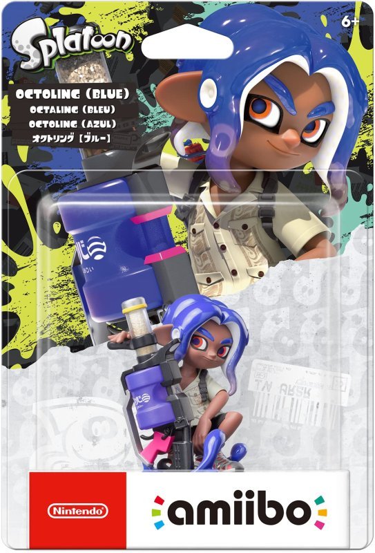 Amiibo Octoling (Azul) - Splatoon
