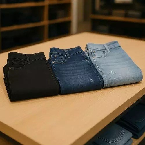 Kit 3 Calças Jeans Masculina Com Elastano Super Confortável (36 a 48)