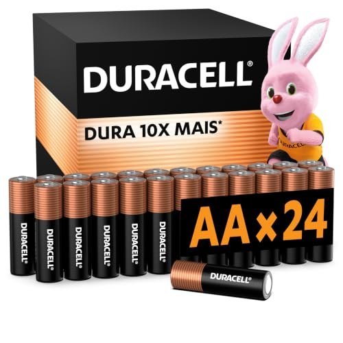 Duracell Pilhas Alcalinas AA Pack 24 Unidades