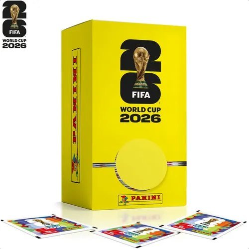 Kit 700 Figurinhas Do Álbum Copa Mundo 2026 - 100 Envelopes