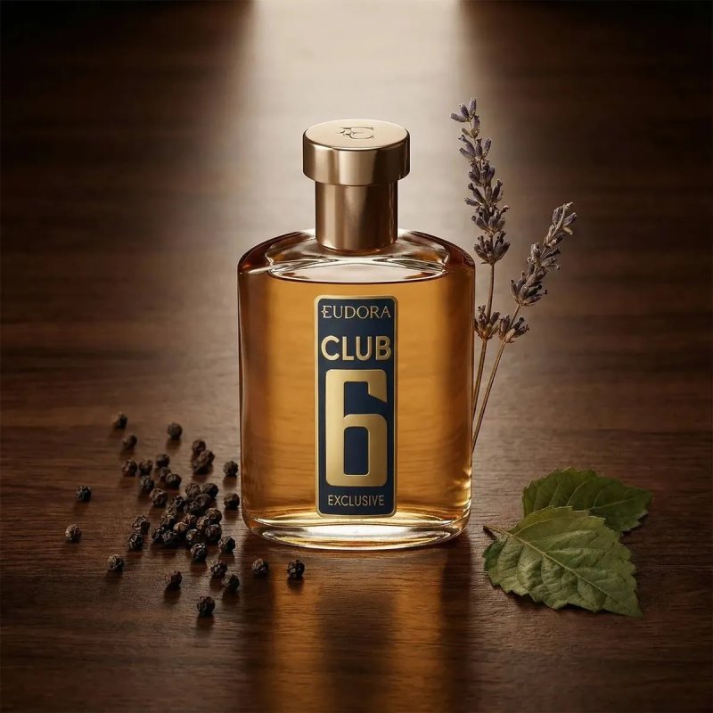 Perfume Masculino Eudora Club 6 Exclusive 95 mL