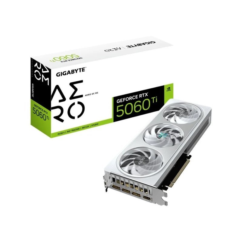 Placa de Vídeo RTX 5060 Ti AERO OC 8G Gigabyte NVIDIA GeForce, 8GB