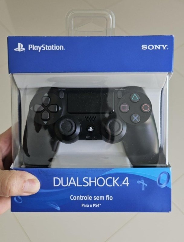 Controle sem fio PlayStation Dualshock 4™ - Preto + Frete Grátis