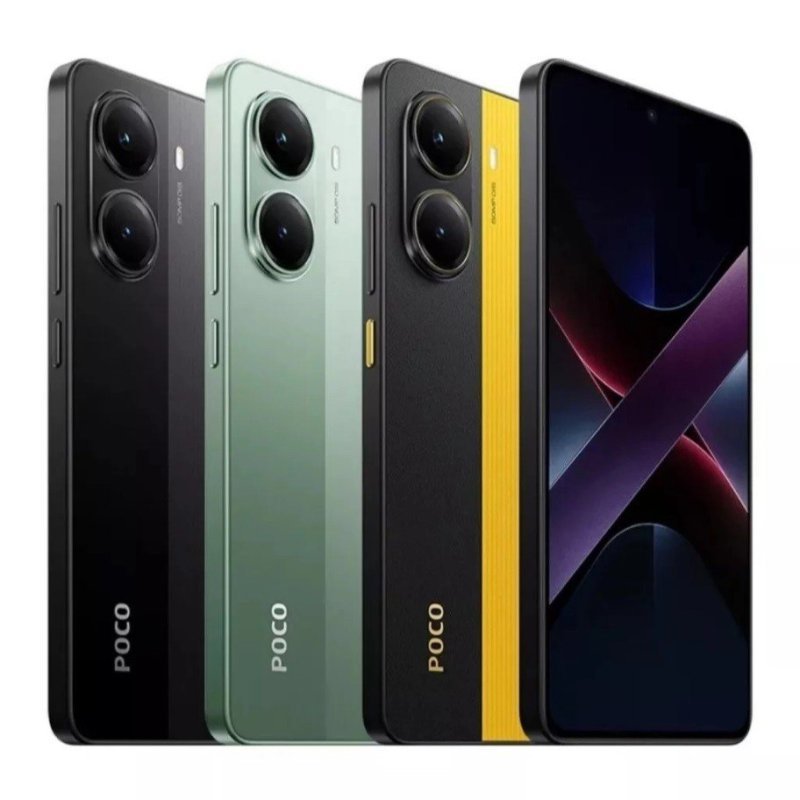 Celular Xiaomi Poco X7 Pro 5G com NFC IP68 512GB 12GB RAM 256GB 8GB RAM Novo Original Lacrado
