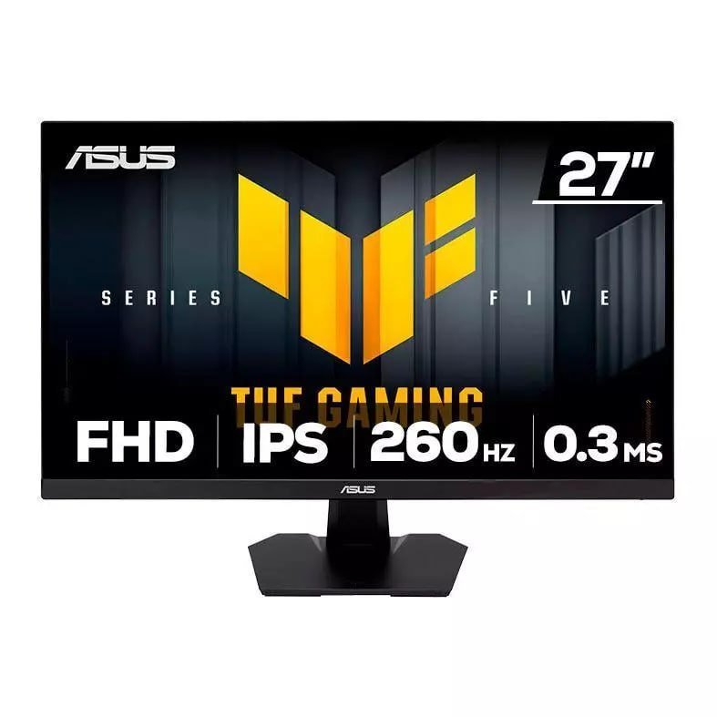 Monitor Gamer Asus TUF Gaming, 27 Pol, Fast IPS, FHD, 0.3ms, 260Hz