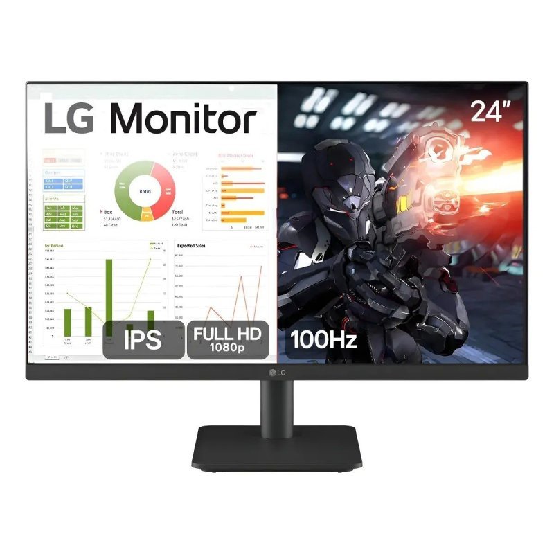Monitor LG 24" LED (IPS) Full HD 24MS500-B 100Hz + Frete Grátis