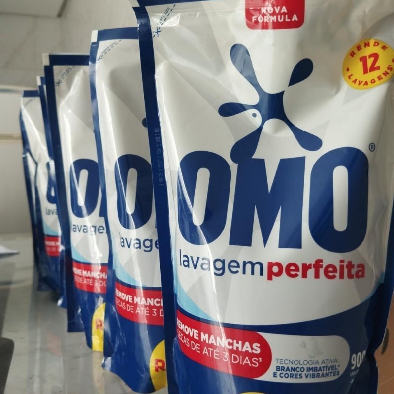 Omo Sabão Líquido Refil Lavagem Perfeita 900ml