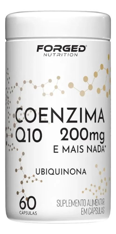 Coenzima Q10 200mg Pura Alta Concentração 60 Cápsulas - Forged Nutrition
