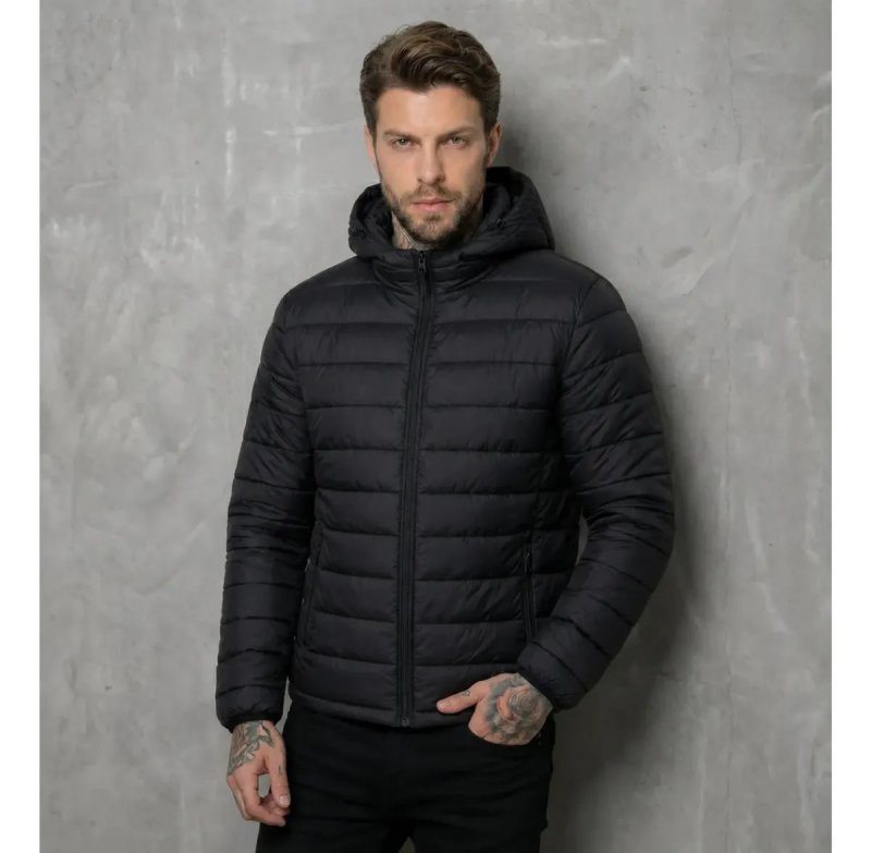 Jaqueta Puffer de Frio Blusa Impermeável Inverno Intenso