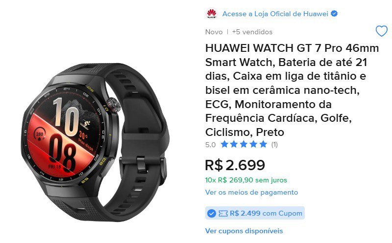 HUAWEI WATCH GT 7 Pro 46mm