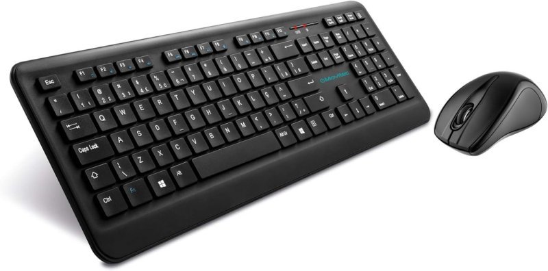 Combo Movitec, Teclado ABNT2 + Mouse sem Fio com 1200 DPI - OTCW-01