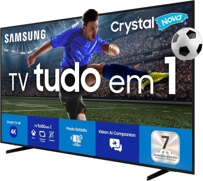 Samsung Smart TV 75" Crystal UHD 4K U8100F 2025 + Frete Grátis