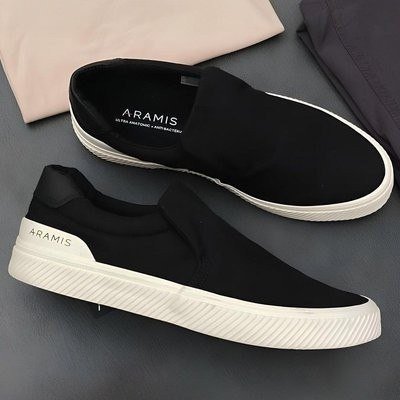 Tênis Aramis Daily Slip Canvas Preto (38 ao 42)