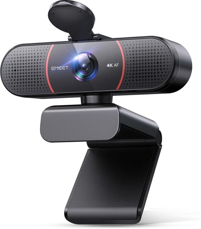 Webcam EMEET C960 4K, Sensor Sony UHD, Foco Automático