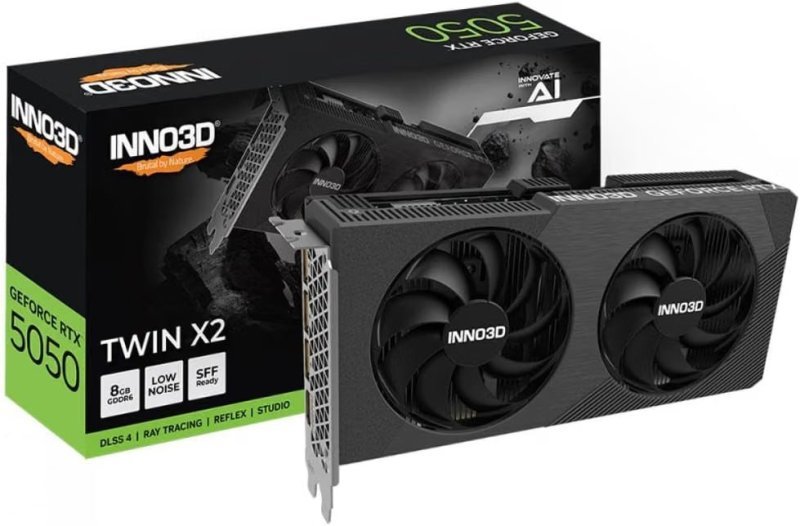 INNO3D GeForce RTX 5050 Twin X2 8 GB GDDR6