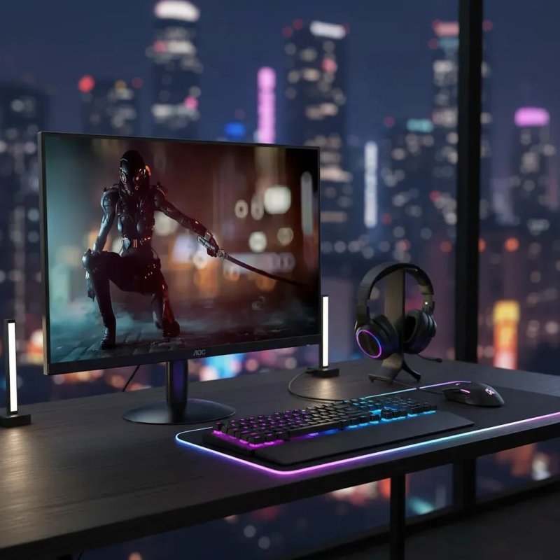 Monitor Gamer AOC Série B30 21.5" Full HD 120Hz 1ms
