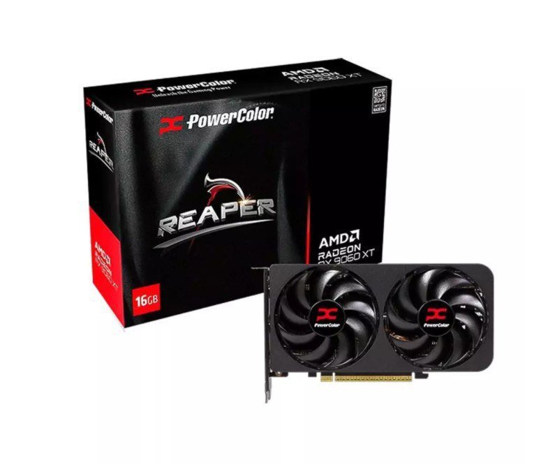 Placa de Vídeo Powercolor RX 9060XT 16GB