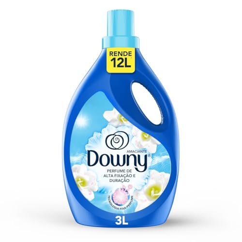 Downy Amaciante de Roupas Concentrado Líquido Brisa Suave 3L