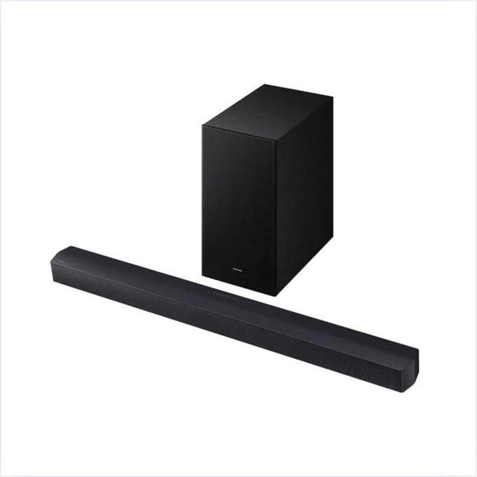 Soundbar Samsung HW-B450F, com 2.1 canais, 300W, Bluetooth + Frete Grátis