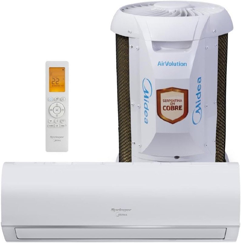 Springer Midea AirVolution 22000 BTU/h Split Hi Wall Frio