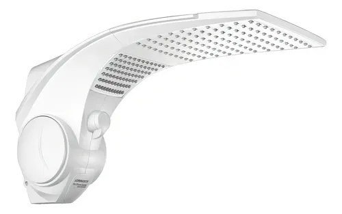 Chuveiro Eletrônico Lorenzetti Duo Shower Quadra Multitemperaturas 7500W Branco