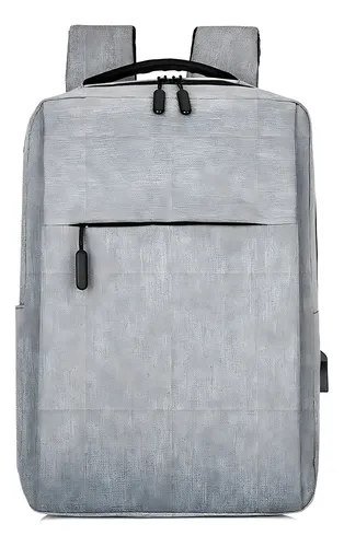 Mochila Executiva Impermeável 25l Masculina Cor Petro Cor Cinza Desenho Do Tecido Liso