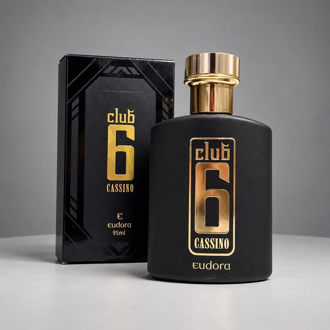 Perfume Eudora Club 6 Cassino 95ml