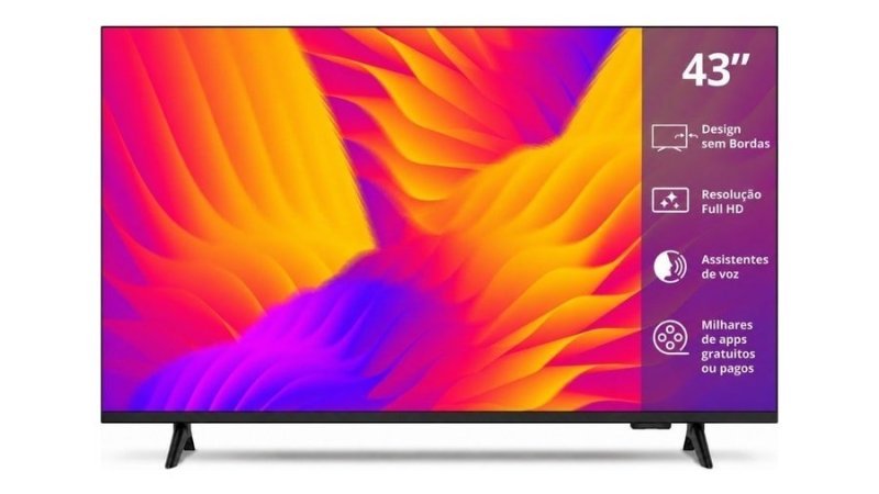 Smart 43" Tv Aoc Tv Full Hd 43S5155/78G