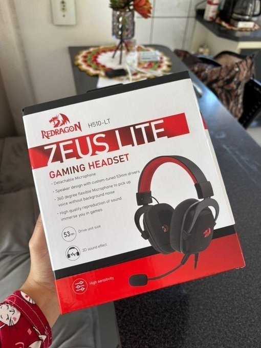 HEADSET GAMER REDRAGON ZEUS LITE