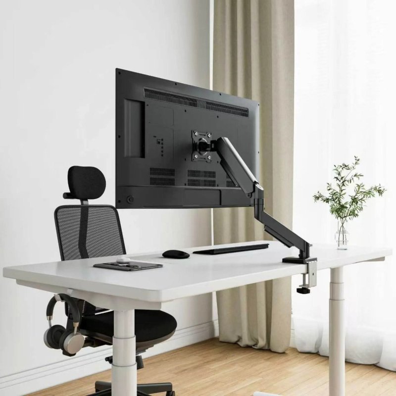 Suporte Para Monitores Articulado De Mesa Pistão A Gás 13-32