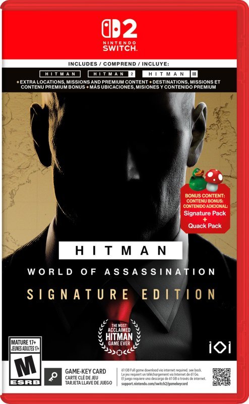 Hitman World of Assassination via Amazon
