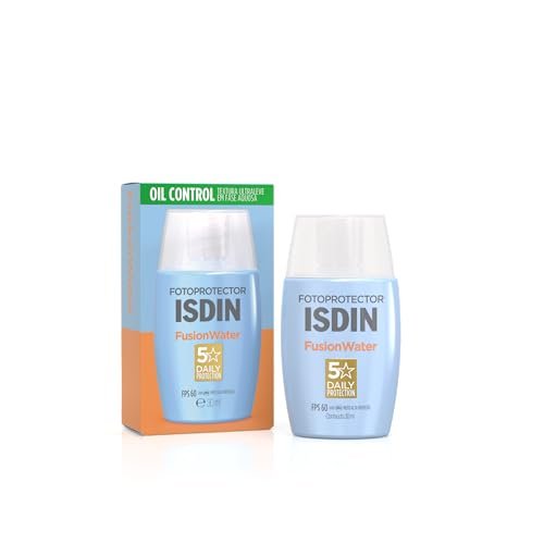 ISDIN Protetor Solar Facial Fusion Water 5 Stars FPS 60-30ml