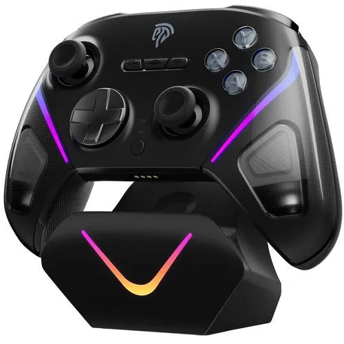 Controle sem fio EasySMX D10 para jogos com base de carregamento